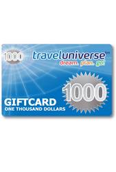 $1000 Gift Voucher: Travel Universe