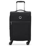 Delsey Brochant 2.0 - 55 cm 4-Wheel Expandable Carry-on Luggage - Black