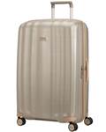 Samsonite Lite-Cube Prime Luggage 82 cm 4 Wheel Spinner - Matt Ivory Gold