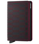Secrid Slimwallet Fuel - Compact Wallet - Black / Red