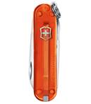 Victorinox Classic SD Translucent Swiss Army Knife - Fire Opal