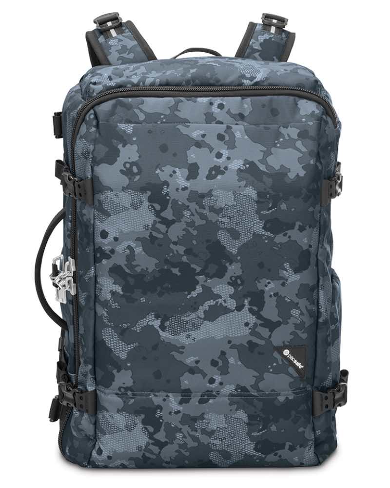 Pacsafe Vibe 40 - Anti-Theft 40L Carry-on Backpack - Grey Camo by ...