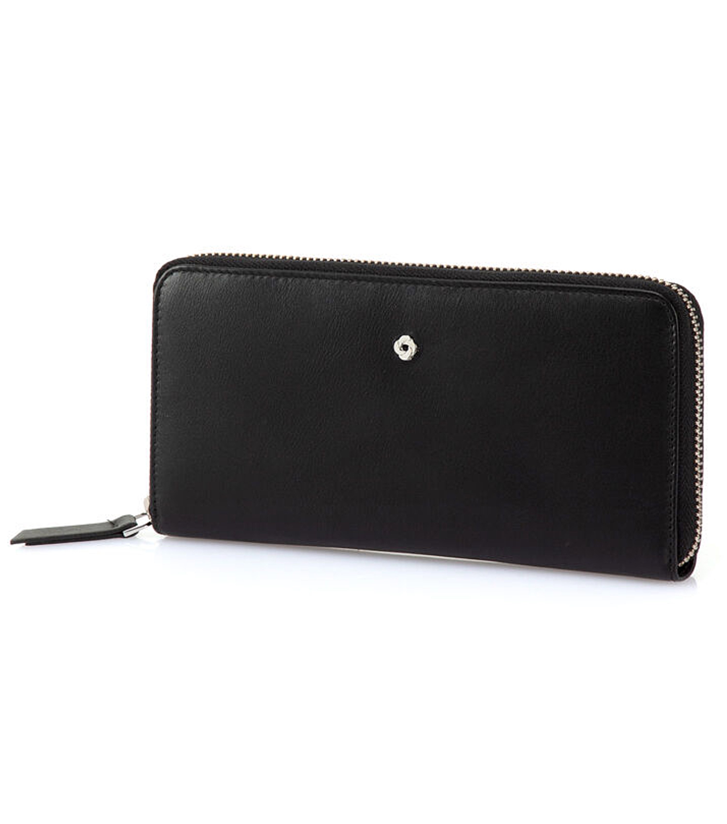 Samsonite Serena LTH Leather Zip Around Wallet - Black by Samsonite ...