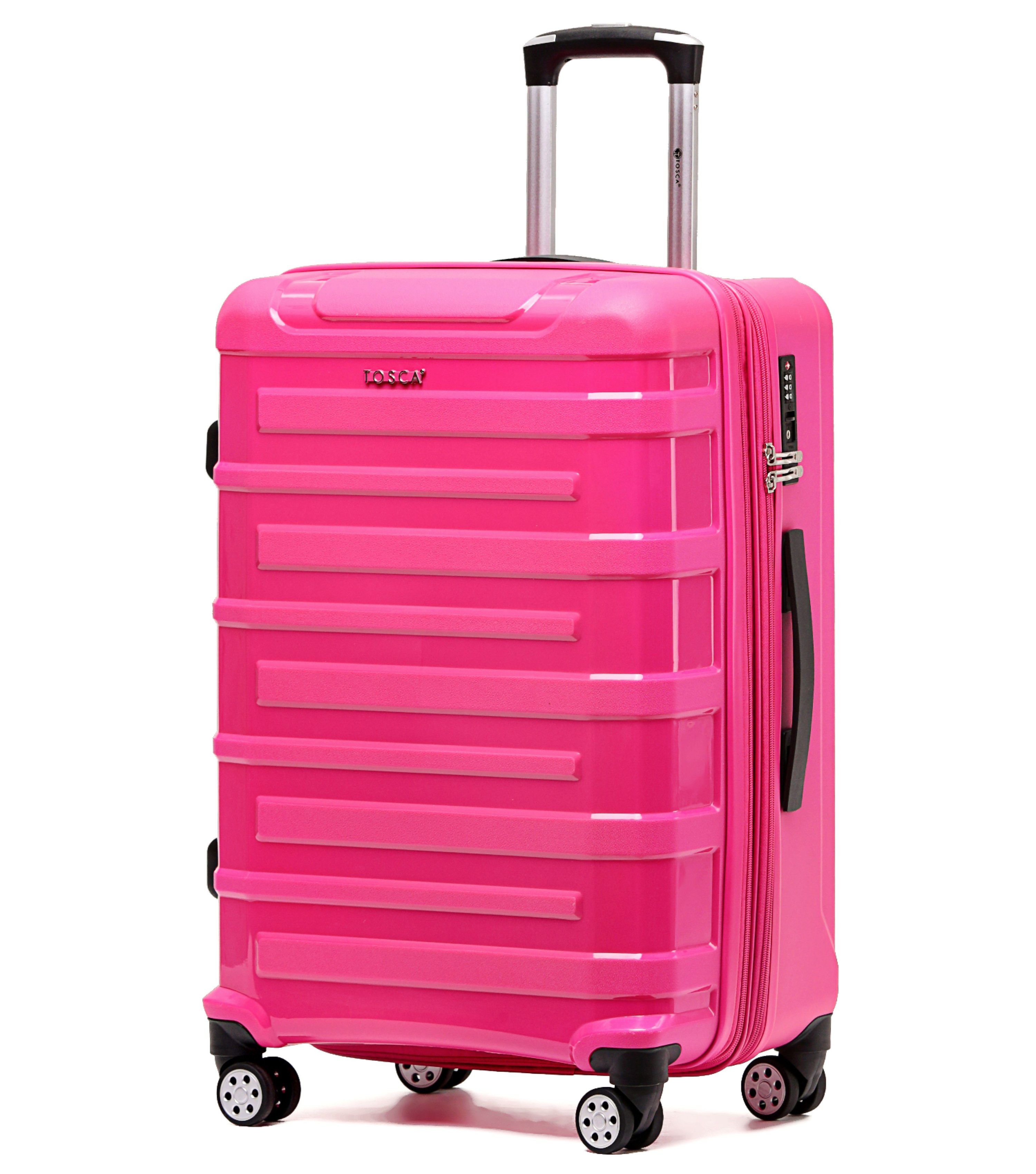 Tosca Warrior 67cm Hardside Medium Case - Pink by Tosca (TCA74025D)