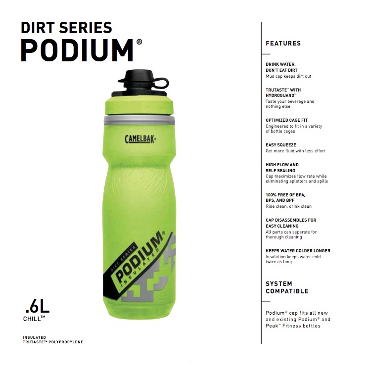 Camelbak - Podium Chill Dirt Series Insulated Water Bottle