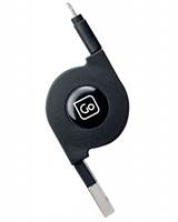 Go Travel Lightning Retractable Charging Cable (Made For iPhone, iPod, iPad) - GT955