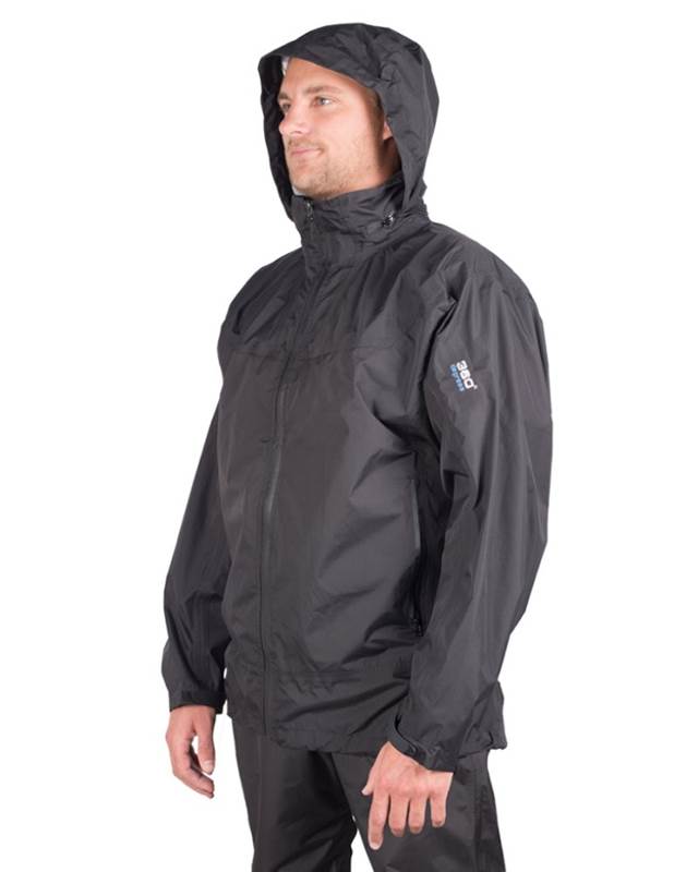 360 Degrees Stratus Unisex Waterproof Jacket - Available in 2 Colours ...