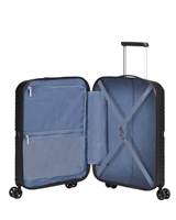 American Tourister Airconic 55cm 4 Wheel Carry On Suitcase - Onyx Black - 128186-0581