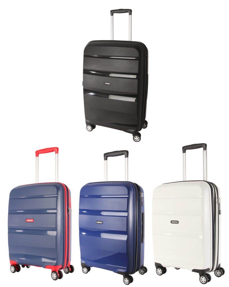 American : Air Deluxe - 55cm Expandable Spinner Case by American Tourister Luggage (Bon-Air-DLX-55cm-Spinner)