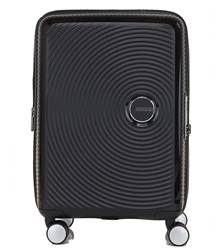 American Tourister Curio 2 - 55 cm Carry-On Spinner Luggage - Black