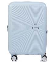 American Tourister Curio 2 - 55 cm Carry-On Spinner Luggage - Powder Blue