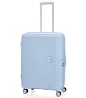 American Tourister Curio 2 - 69 cm Expandable Spinner Luggage - Powder Blue - 145139-1713
