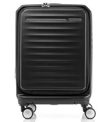 American Tourister Frontec 54 cm Expandable Carry-On Luggage - Jet Black