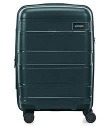 American Tourister Light Max 55 cm Expandable Carry-On Spinner Luggage - Varsity Green