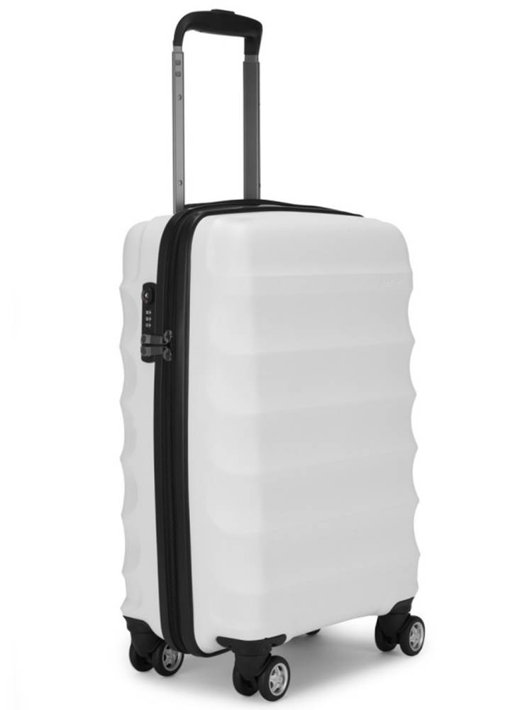 Antler Juno 4 Wheel Spinner Cabin Luggage - White by Antler (3490100026)