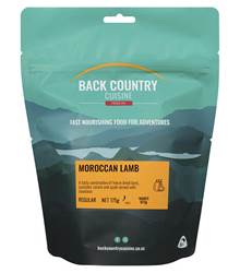 Back Country Cuisine : Moroccan Lamb - Available in 2 Serving Sizes