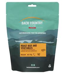 Back Country Cuisine : Roast Beef and Vegetables - Available in 2 Serving Sizes