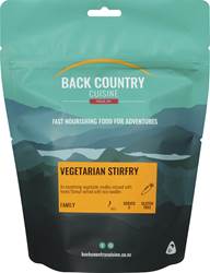 Back Country Cuisine : Vegetarian Stirfry - Available in 3 Serving Sizes (Gluten Free)