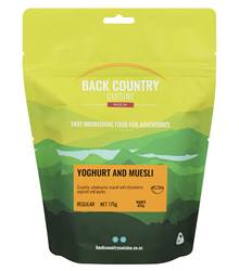 Back Country Cuisine : Yoghurt And Muesli - Available in 2 Serving Sizes