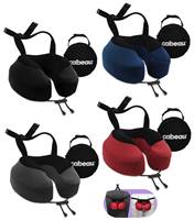 Cabeau Evolution S3 Memory Foam Travel Pillow with Seat Strap System