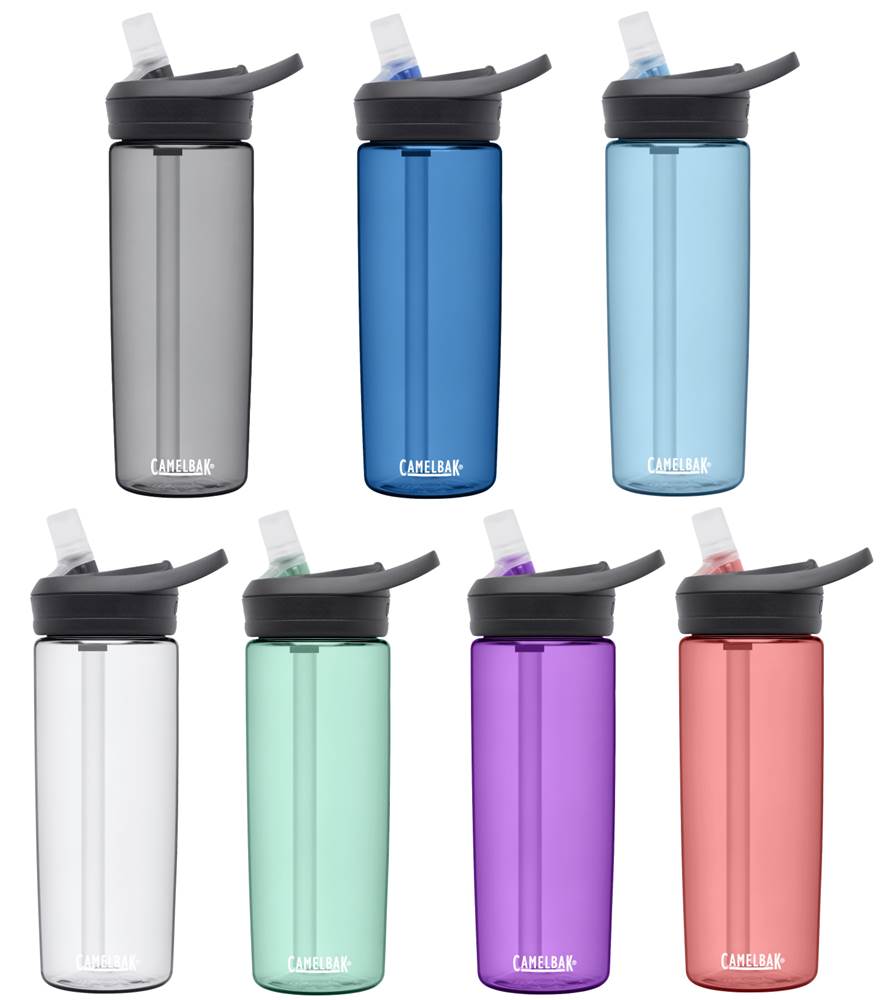 CamelBak eddy+ Kids Bottle Replacement Bite Valves and Straws Accessory,  Clear