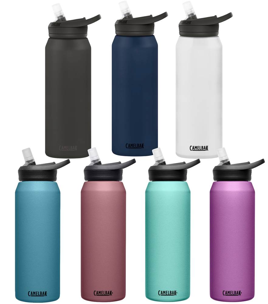 Nebu There deal with CamelBak Eddy+ Vacuum Insulated Stainless Steel 1L Drink Bottle by CamelBak  (Eddy-Plus-Vac-Stainless-1L )