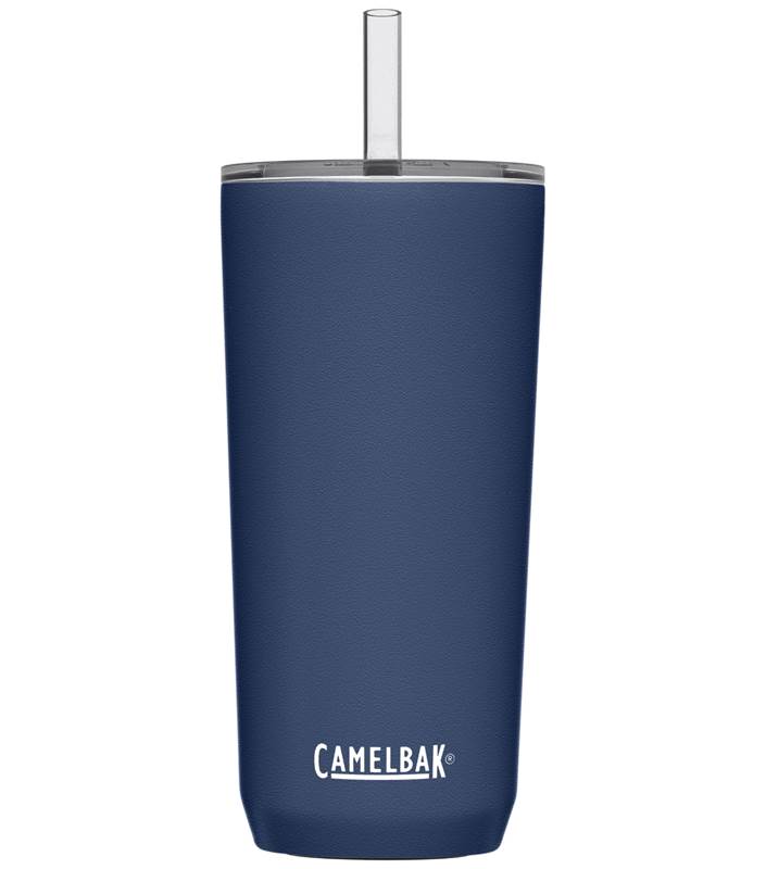 Camelbak Horizon 600ml Straw Tumbler, Insulated Stainless Steel - Navy