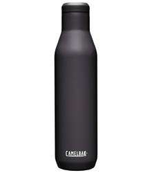 Camelbak Horizon 750ml Wine Bottle, Insulated Stainless Steel - Black