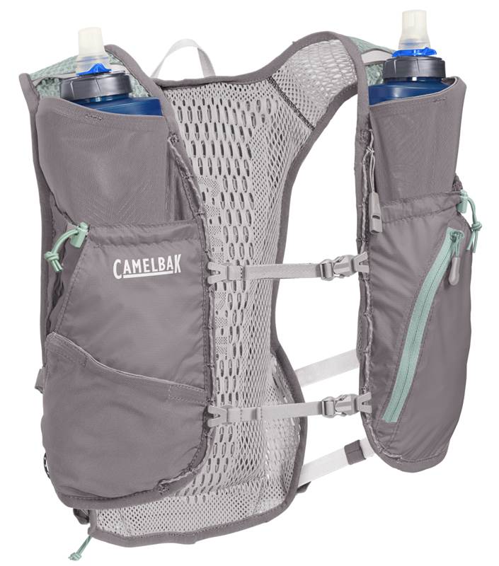 Camelbak Zephyr Vest 1L Women's Running Hydration Pack - Silver/Blue Haze