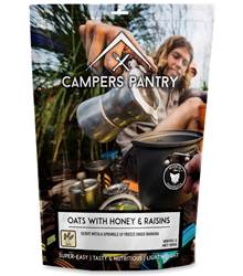 Campers Pantry Breakfast - Oats with Honey and Raisins - Double Serve 100g