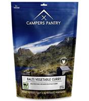 Campers Pantry Dinner Balti Vegetable Curry 160g - Double Serve (Gluten Free)