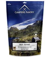 Campers Pantry Dinner - Beef Teriyaki - Available in 2 Serving Sizes