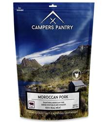 Campers Pantry Dinner Moroccan Pork 220g - Double Serve