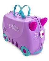 Trunki Cassie Cat - Ride on Suitcase / Carry-on Bag - Purple - TR0322-GB01