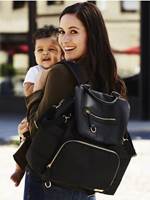 Skip Hop Chelsea Downtown Chic Nappy Backpack - Black - SH200400