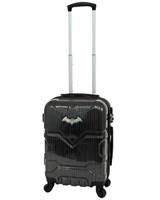 DC Comics Batman Mirror Finish : Carry-On Bag - 4 Wheel Rolling Luggage 19 inch - WB001-19