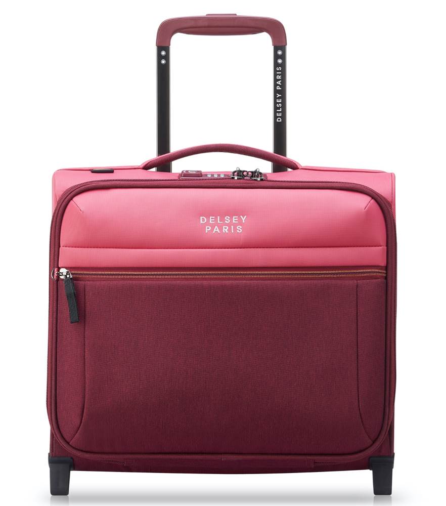 Delsey Brochant 3 - 38 cm 2-Wheel Underseater Cabin Luggage - Pink by ...