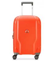 Delsey Clavel 55cm 4 Dual-Wheeled Expandable Cabin Case - Tangerine Orange