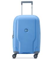 Delsey Clavel 55cm 4-Wheel Expandable Cabin Case - Lavender Blue (Recycled Material)