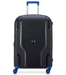 Delsey Clavel 70 cm 4 Dual-Wheeled Expandable Case - Black / Blue