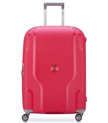 Delsey Clavel 70 cm 4-Wheel Expandable Case - Magenta (Recycled Material)