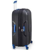 Delsey Clavel 83 cm 4 Dual-Wheeled Expandable Case - Black / Blue - 384583060
