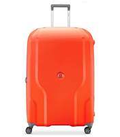 Delsey Clavel 83cm 4 Dual-Wheeled Large Expandable Case - Tangerine Orange