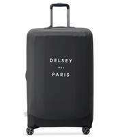 Delsey Luggage Cover - Large (Fits 76 cm - 83 cm Luggage) - Black
