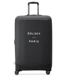 Delsey Luggage Cover - Large (Fits 76 cm - 83 cm Luggage) - Black