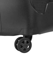 Double wheels for easy manoeuvrability