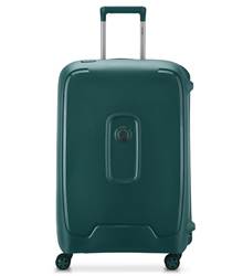 Delsey Moncey 69 cm 4-Wheel Luggage - Green (Recycled Material)