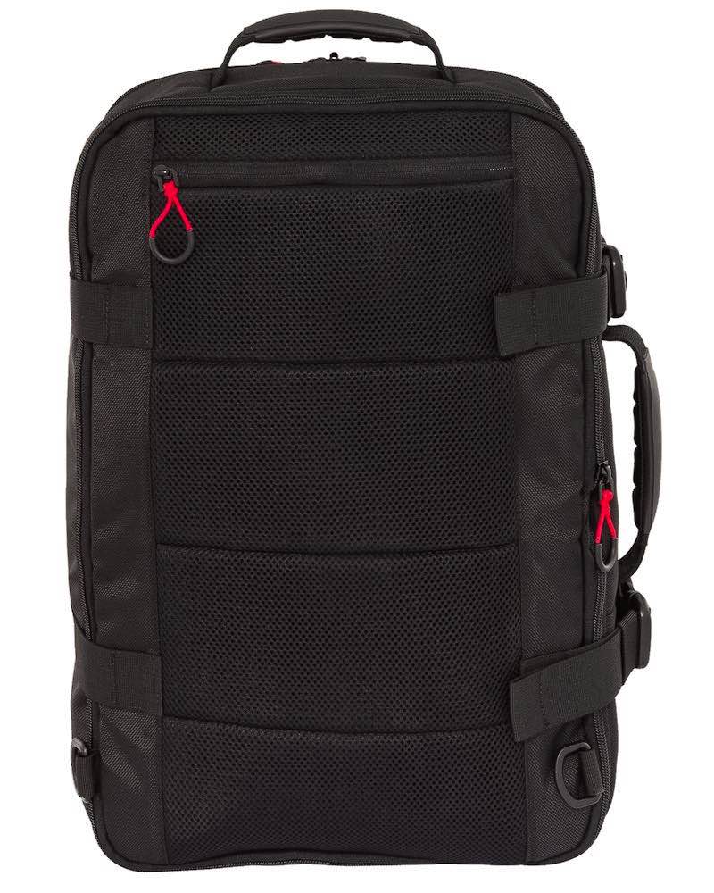 Delsey Montsouris 55 cm Expandable 2 in 1 Cabin Bag / Backpack - Black ...