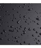 Water-repellant and recycled polyester material