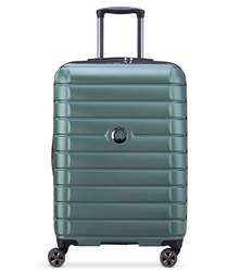 Delsey Shadow 5.0 - 66 cm Expandable Trolley Case - Green